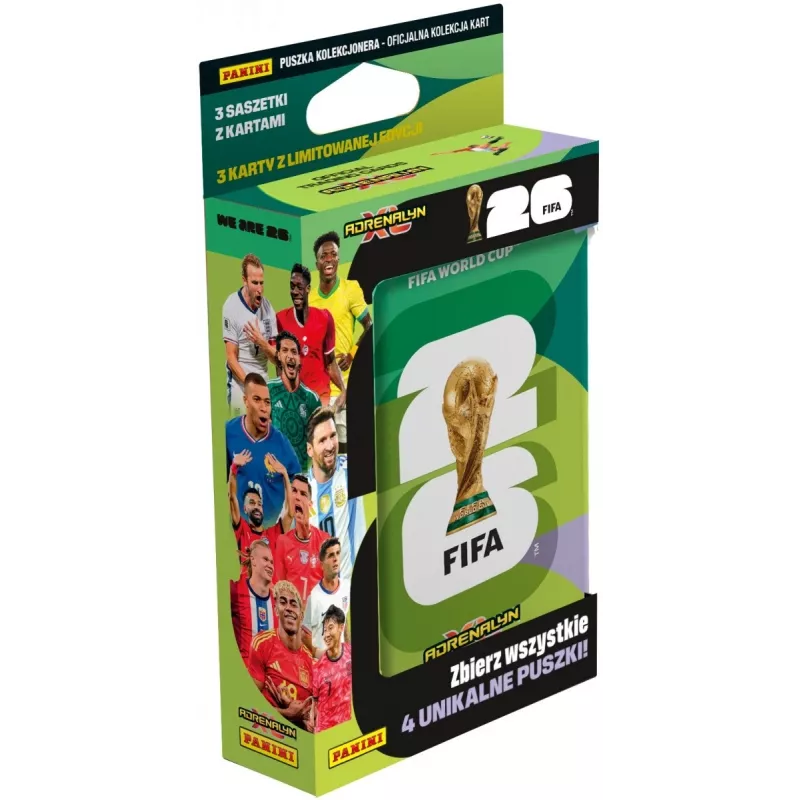 Kortelės FIFA World Cup 2026 Mini skardinė