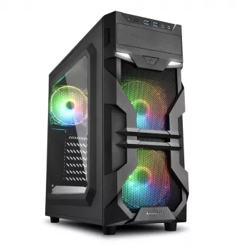 VG7-W RGB/ATX korpusas