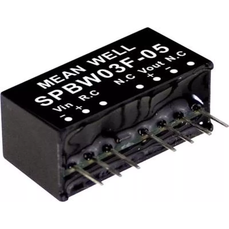 maitinimo adapteris MEAN WELL SPBW03F-05 — 3 W, 5 V, 0.6 A