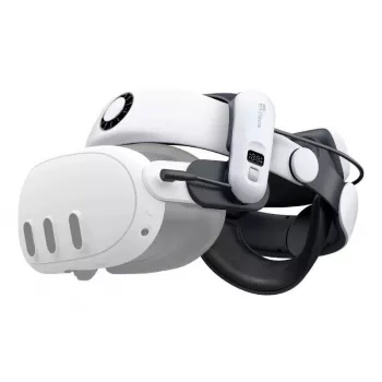 BOBOVR baterija Relief Strap S3 PRO, skirtas Meta Quest 3 — reguliuojamas patogus galvos dirželis