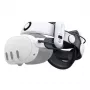 BOBOVR baterija Relief Strap S3 PRO, skirtas Meta Quest 3 — reguliuojamas patogus galvos dirželis