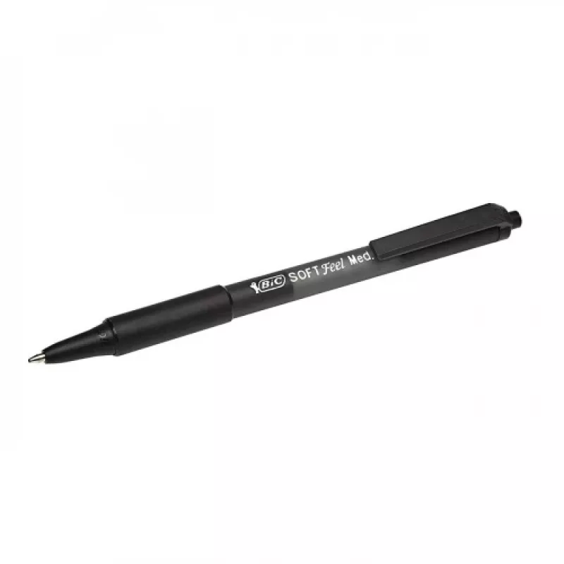 BIC tušinukai SOFTFEEL CLIC 1,0 mm, juodi, 1 vnt. 914360