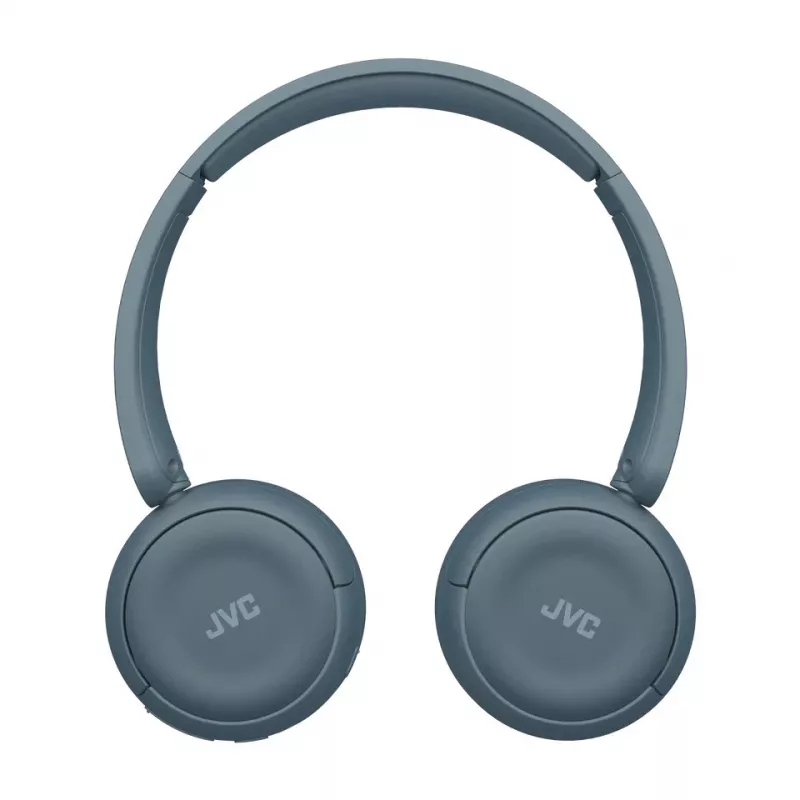 Ausinės JVC HA-S59W — laidinės ir belaidės Bluetooth, supraauralinės, ant galvos, 20–20000 Hz, 1,2 m laidas, Mėlyna