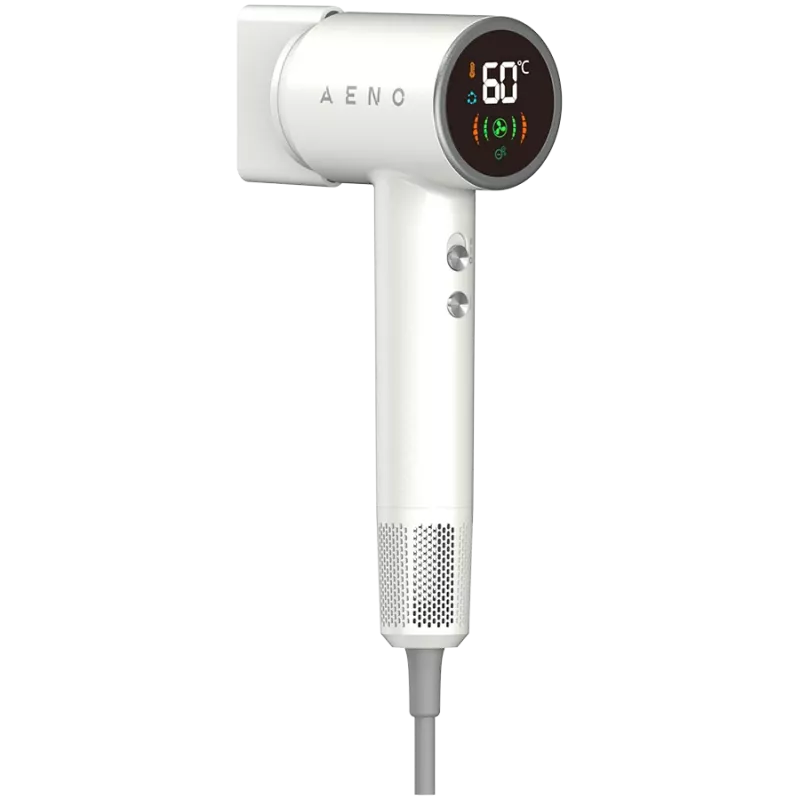 Greitasis plaukų džiovintuvas, 220V-240V~50-60Hz, 1500W, jonizatorius, LCD, 6+ cirkuliacijos režimai, 110000 aps./min., mažiau nei 75 dB