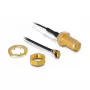 Laido jungtis DeLOCK 88417 I-PEX M SMA F Juoda