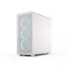 Fractal Design Epoch baltas TG RGB Clear Tint