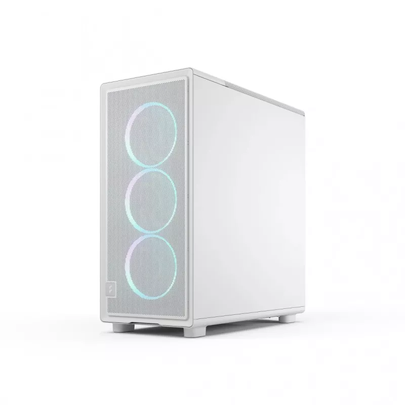 Fractal Design Epoch baltas TG RGB Clear Tint