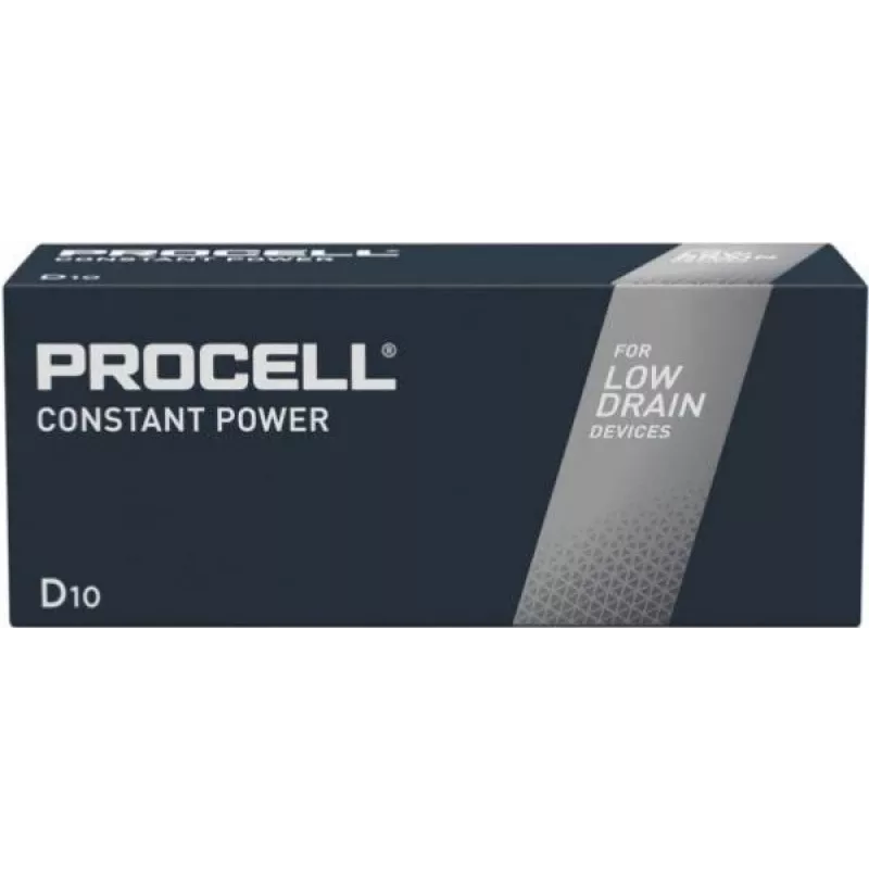Baterija Duracell MN1300 Procell Constant D (LR20) šarminė, pakuotėje ne mažiau 10 vnt.
