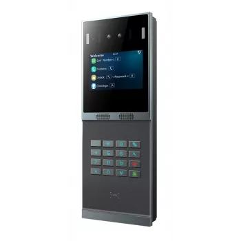 Fanvil i66 vaizdo domofono sistema 2 MP 10,2 cm 4 colių juoda pilka
