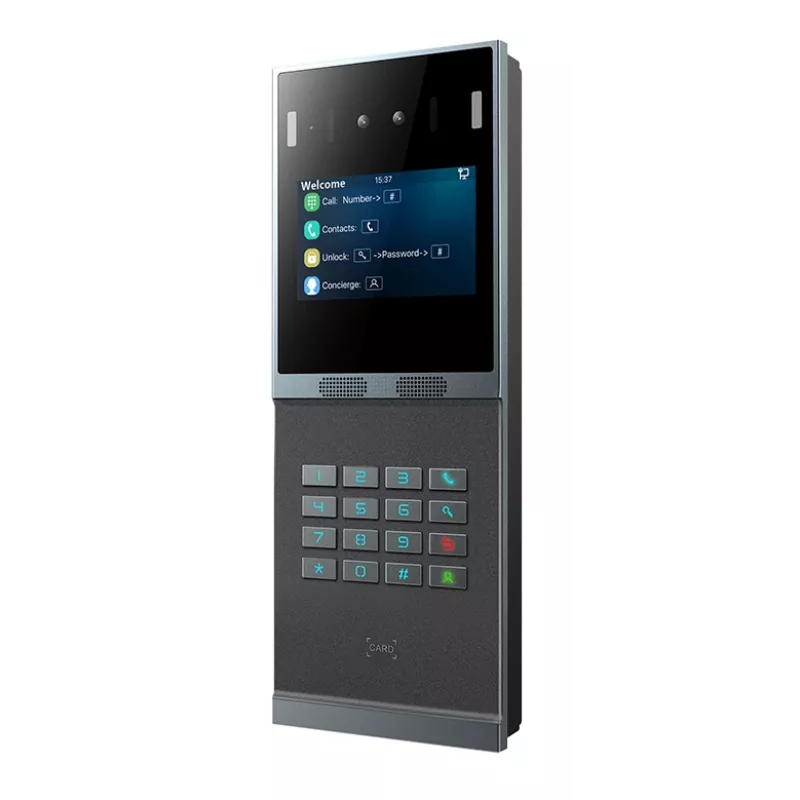 Fanvil i66 vaizdo domofono sistema 2 MP 10,2 cm 4 colių juoda pilka