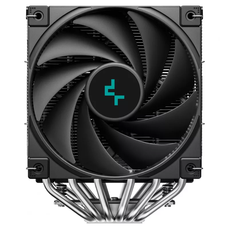 CPU oro aušintuvas DeepCool AK620 Digital SE, dviejų bokštų, 6x Ø6 mm šilumos vamzdžiai, 2x 120 mm PWM ventiliatoriai, RGB, aukštis 161 mm