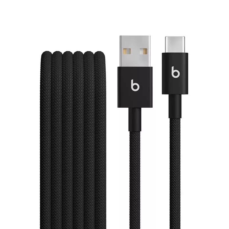 USB-A į USB-C austas duomenų kabelis Apple MDGH4EE/A 1,5 m juodas