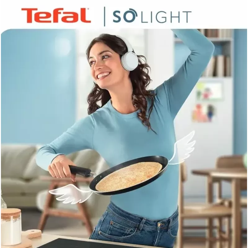 Blyninė keptuvė Tefal H0563842 nelimpanti patvari, apvali 24 cm