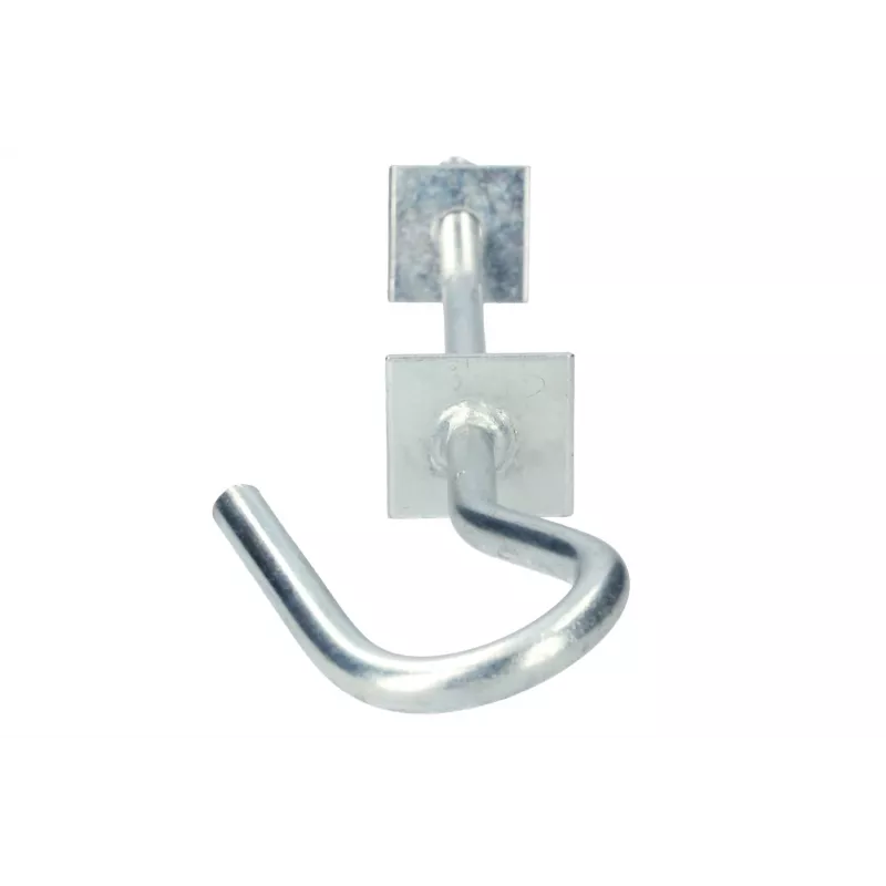 Kabelio kablys Extralink Hook for hanging brackets 12/230mm M12, sidabrinis