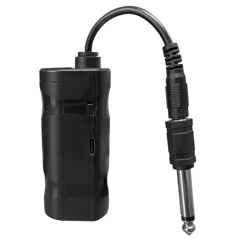 Karaokės mikrofonas MEDIA-TECH MT398 belaidis, USB-C, baterija, 20 m atstumas, juodas