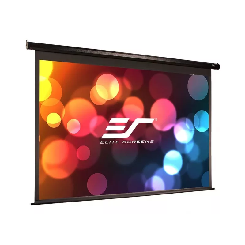 IŠPARDUOTA. Elite Screens Electric125H Spectrum Screen 125'' 16:9 / Įstrižainė 312,5 cm, P 276,5 cm x A 155,7 cm / Juodas korpusas / Elektrinis variklinis ekranas / Montavimas ant sienos ir lubų / 1
