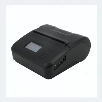 Terminalinis mobilus kvitų spausdintuvas ALLNET ALL-PM01 — USB, RS232, Bluetooth, 80 mm, juodas