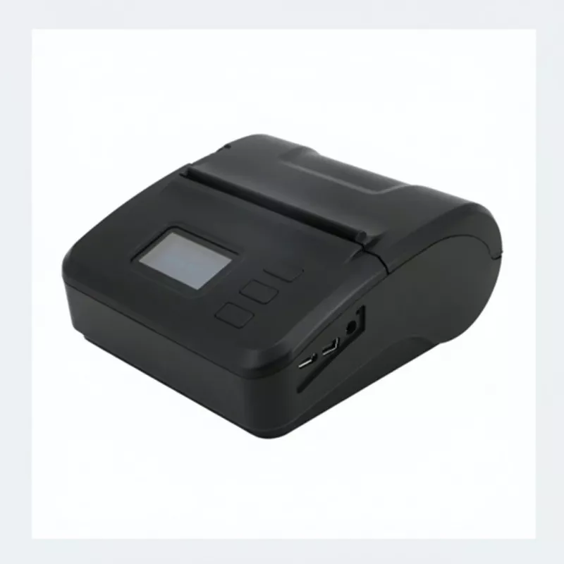Terminalinis mobilus kvitų spausdintuvas ALLNET ALL-PM01 — USB, RS232, Bluetooth, 80 mm, juodas