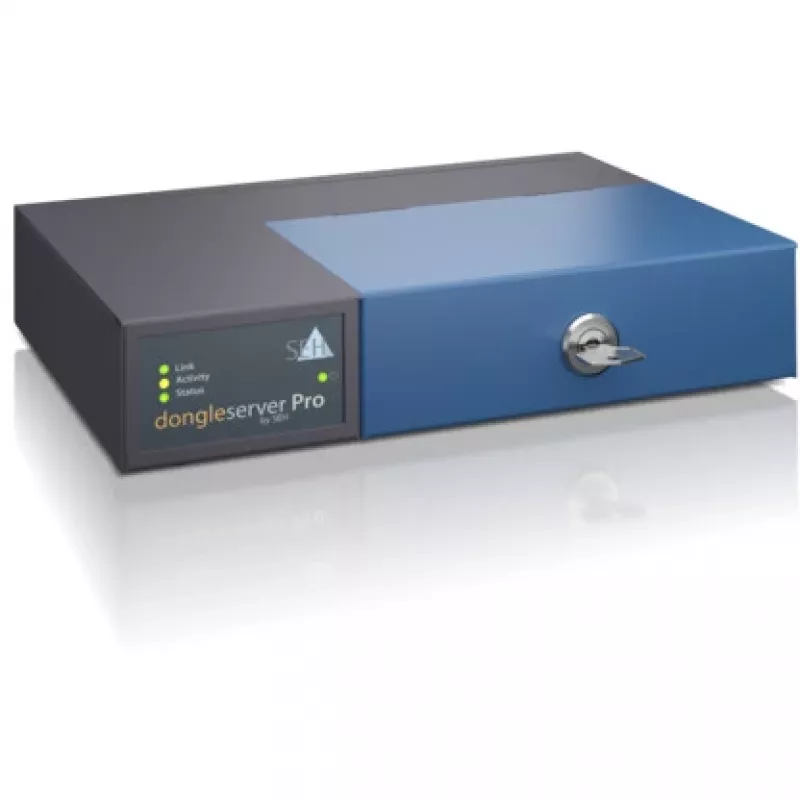 Spausdinimo serveris SEH dongleserver Pro® juodas mėlynas