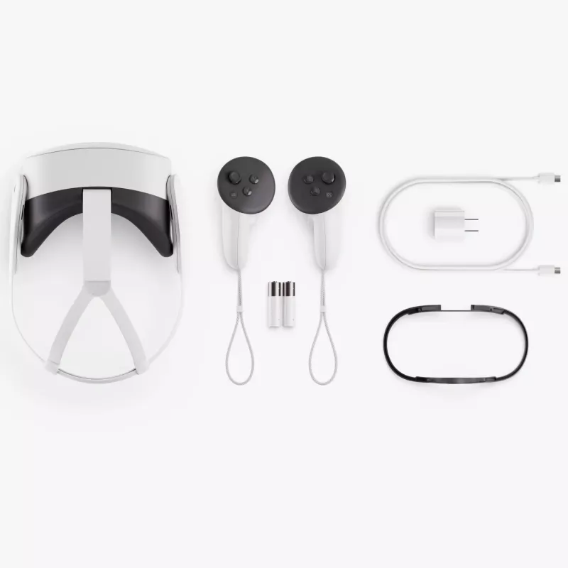 Oculus Meta Quest 3S 256 GB virtualios / mišrios realybės akiniai