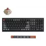 Mechaninė viso dydžio (100%) klaviatūra Keychron V6 Ultra 8K — QWERTY, Bluetooth, RGB LED, juoda