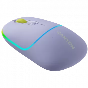 CANYON pelė MW-22 2in1 BT/Wireless Lavender