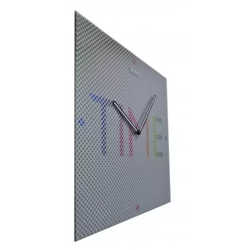 NeXtime klok 8165 Mistery - Time, 43x43 cm, Siena, Metalinis