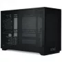 Mini ITX/ATX PC korpusas ssupd Meshroom D (CS-MRD-BK-1) — kompaktiškas juodas korpusas su tinklinėmis plokštėmis