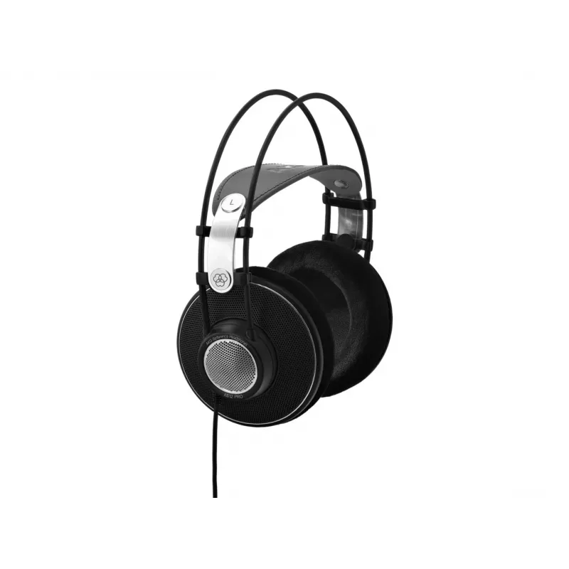 AKG K612 PRO ausinės su laidu, galvos juosta, muzika, juodos