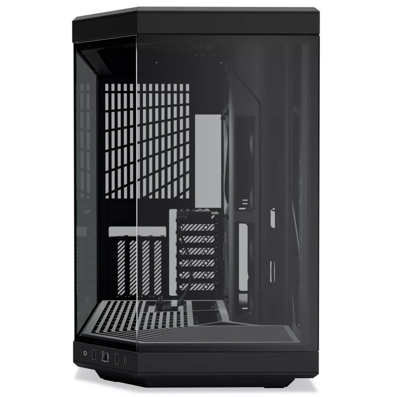 HYTE Y70 MIDI Tower PC juoda ATX EATX ITX Micro ATX 18 cm 42,2 cm