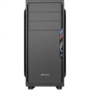 PC korpusas Sharkoon VS4-V Midi Tower juodas