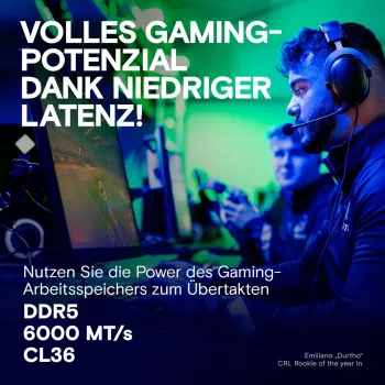 Crucial DDR5 32 GB 6000 MHz 2x16 GB atminties modulis