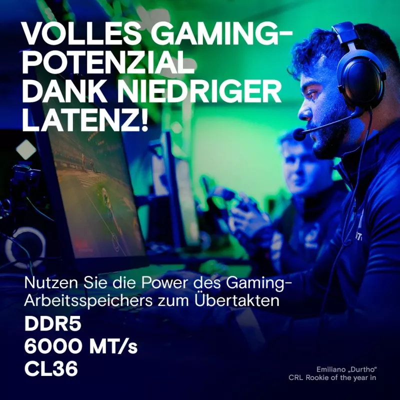 Crucial DDR5 32 GB 6000 MHz 2x16 GB atminties modulis