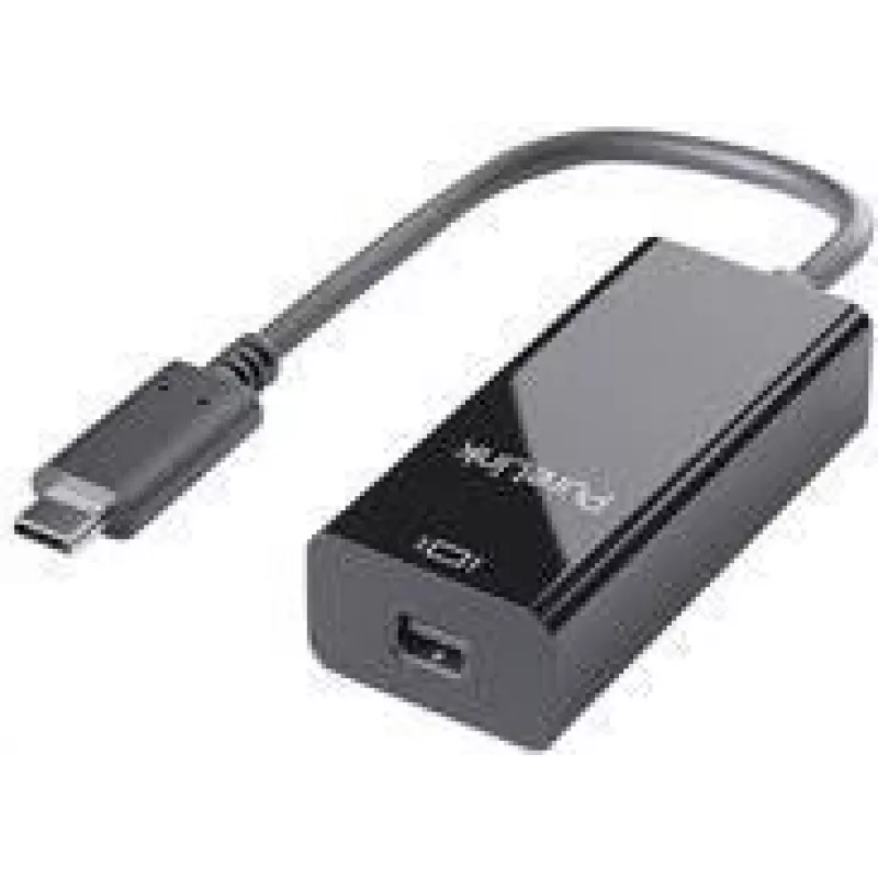 PureLink iSeries - USB/DisplayPort adapteris - USB-C (V) į Mini DisplayPort (M) - 10 cm - 2160p palaikymas - juoda