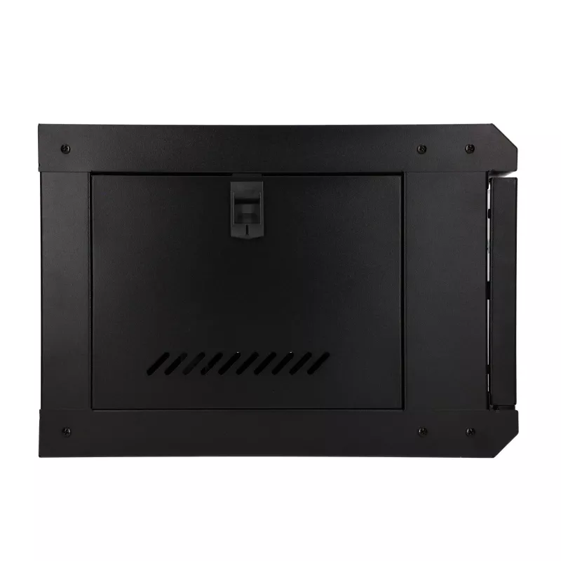 EXTRALINK LITE 4U 530X400 SIENINĖ RACK SPAUČIŲ JUODA SU LENTYNA