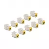 DeLOCK keystone modulis 88111 Plokščias Geltonas RJ-45 10 vnt.