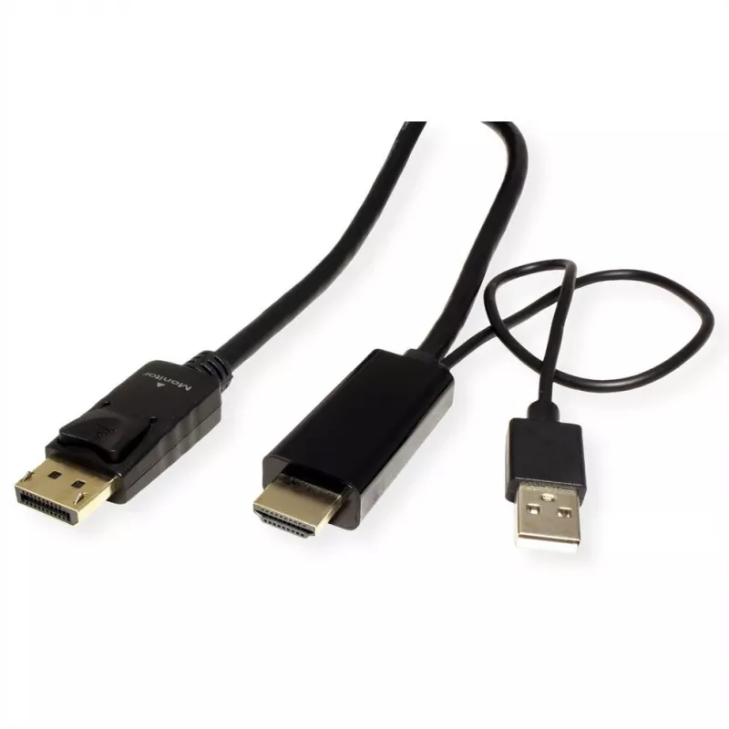 Roline 11.04.5993 Ryšio priedas, juodas