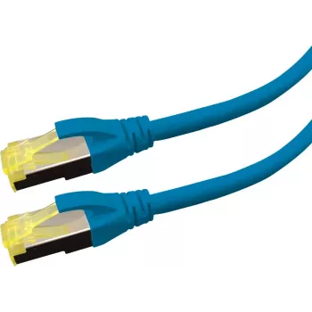 LOGON PROFESSIONAL komutacinis kabelis CAT6A S/FTP PREMIUM LSOH - 0,5M MĖLYNAS - Kabelis - Tinklo (APR6A005B)
