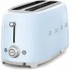 Smeg 50's Style Skrudintuvas TSF02PBEU Pastelinė Mėlyna