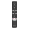 SAVIO universalus televizoriaus nuotolinio valdymo pultas RC-15, skirtas TCL SMART TV, IR belaidis, juodas, veikimo nuotolis 10 m