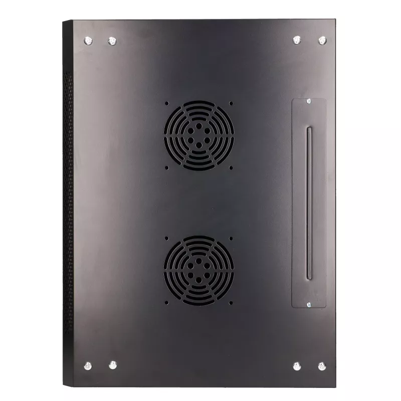Sieninė spinta Extralink Extralink Rackmount cabinet 12U 600x450 juoda