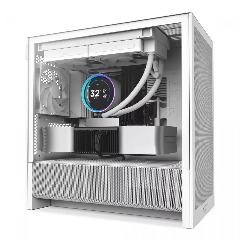 PC Case NZXT H9 H3 Flow Midi Tower White