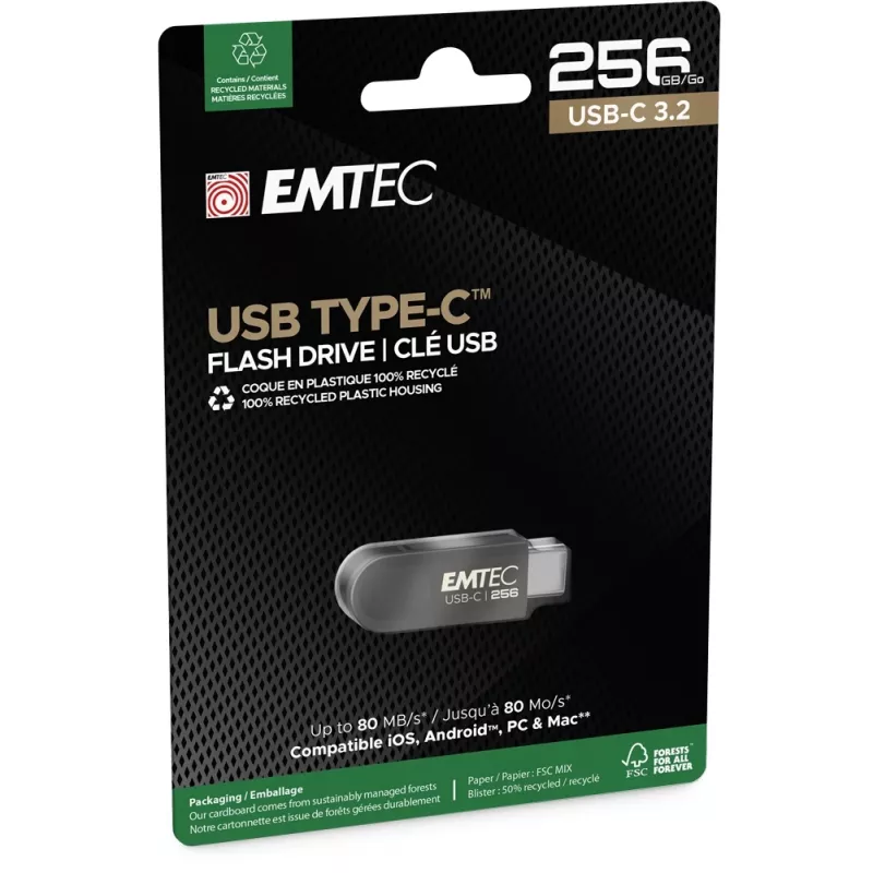 USB atmintukas EMTEC 256GB USB 3.0 C280