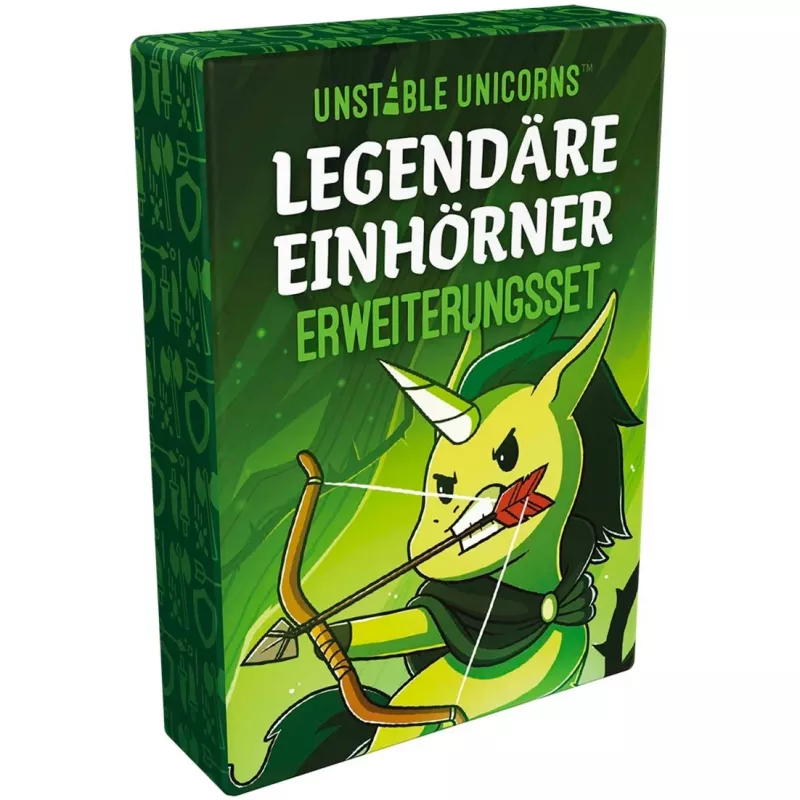 Unstable Unicorns - Legendary Unicorns, kortų žaidimo plėtinys