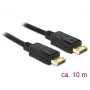 DisplayPort kabelis DeLOCK 84862 10 m Juoda