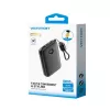 Išorinė baterija Vention FKAB0-C 10000 mAh, 2× USB-C + 1× USB-A, 22,5 W, juoda