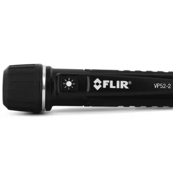 FLIR VP52-2 bekontaktis įtampos testeris CAT IV 1000 V LED, vibracija, garsinis signalas Kišeninis Juodas