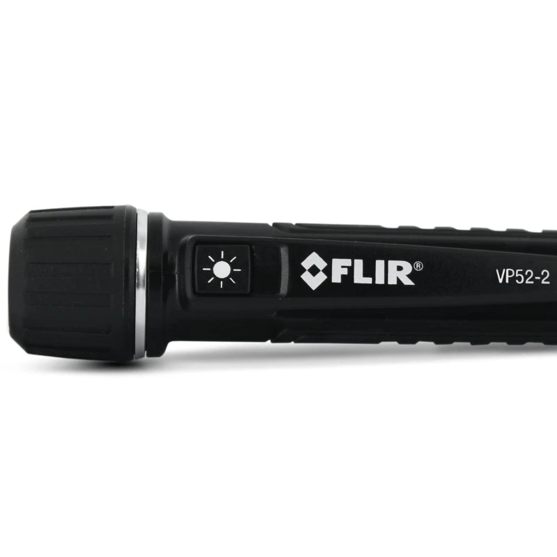 FLIR VP52-2 bekontaktis įtampos testeris CAT IV 1000 V LED, vibracija, garsinis signalas Kišeninis Juodas