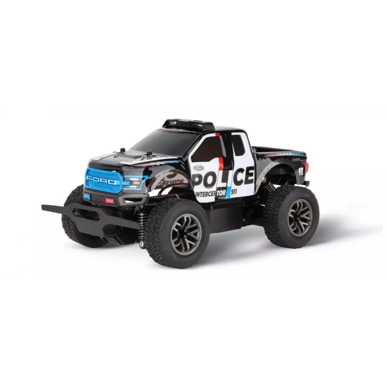 Radijo bangomis valdomas automobilis CARRERA Ford F-150 Raptor Police 2,4 GHz RC modelis