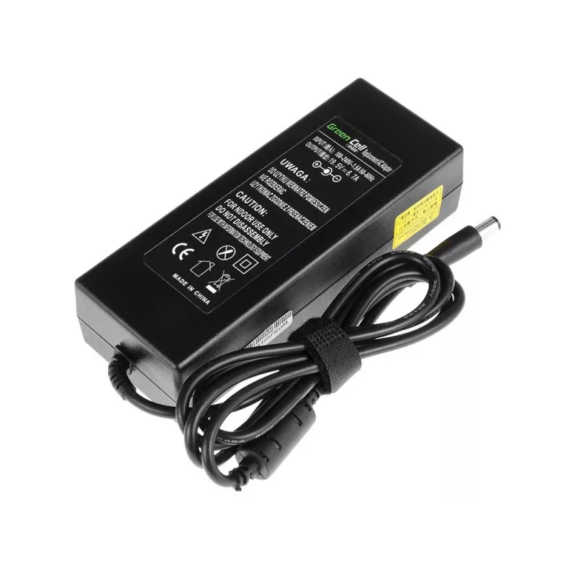 Maitinimo adapteris Green Cell AD35P 130 W AC-to-DC 19,5 V 6,7 A nešiojamiesiems kompiuteriams, vidaus, juodas